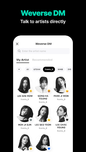 Weverse screenshot 7