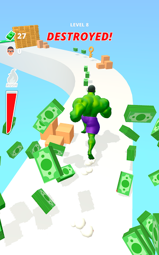 Muscle Rush - Destruction Run screenshot 16