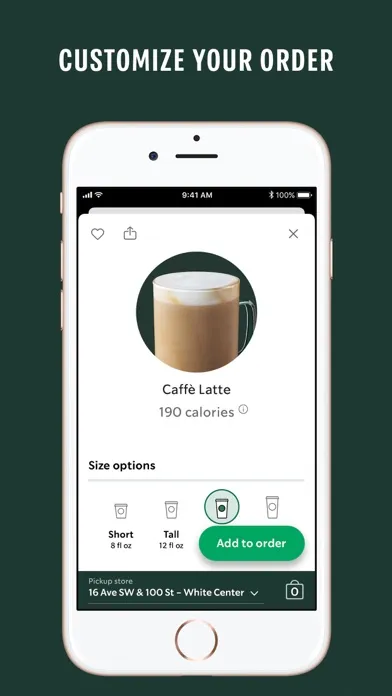 Starbucks screenshot 4
